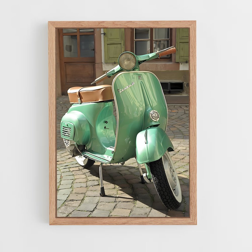 Poster Vintage Urban Vespa (vue 4)