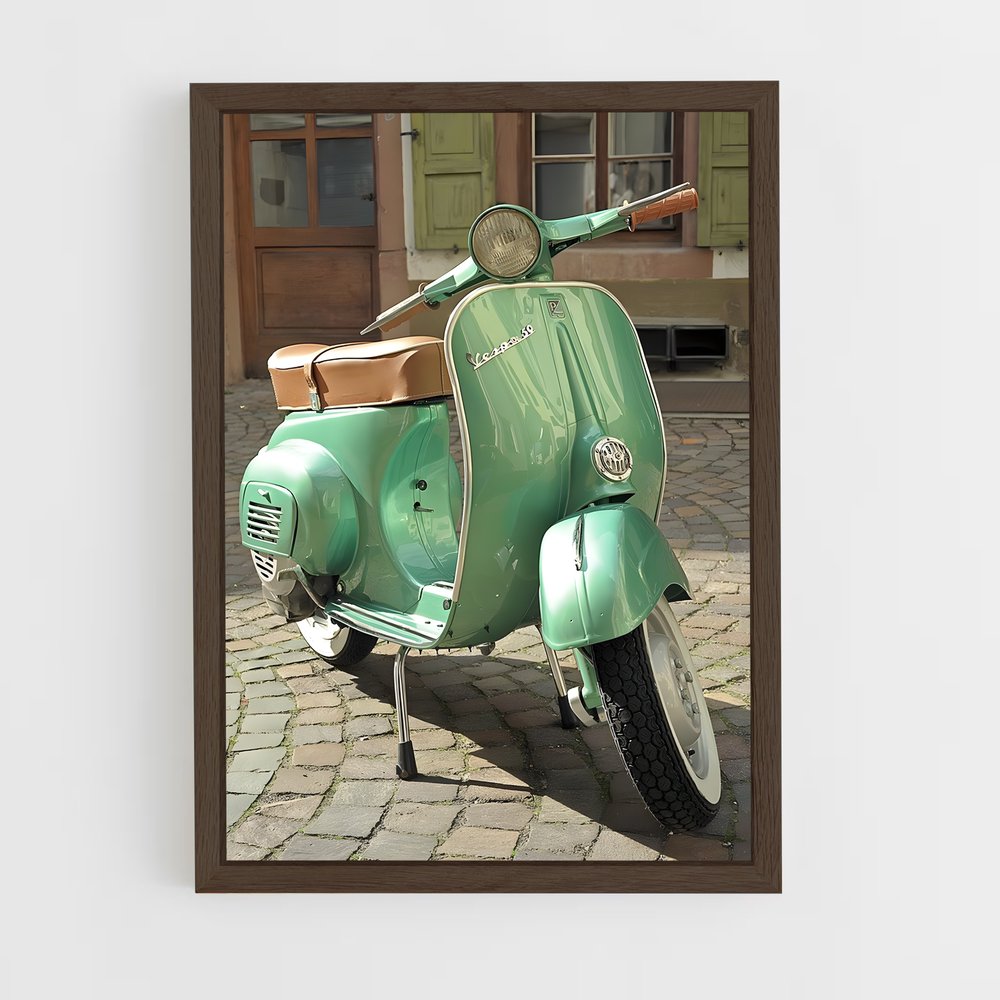 Poster Vintage Urban Vespa (vue 5)