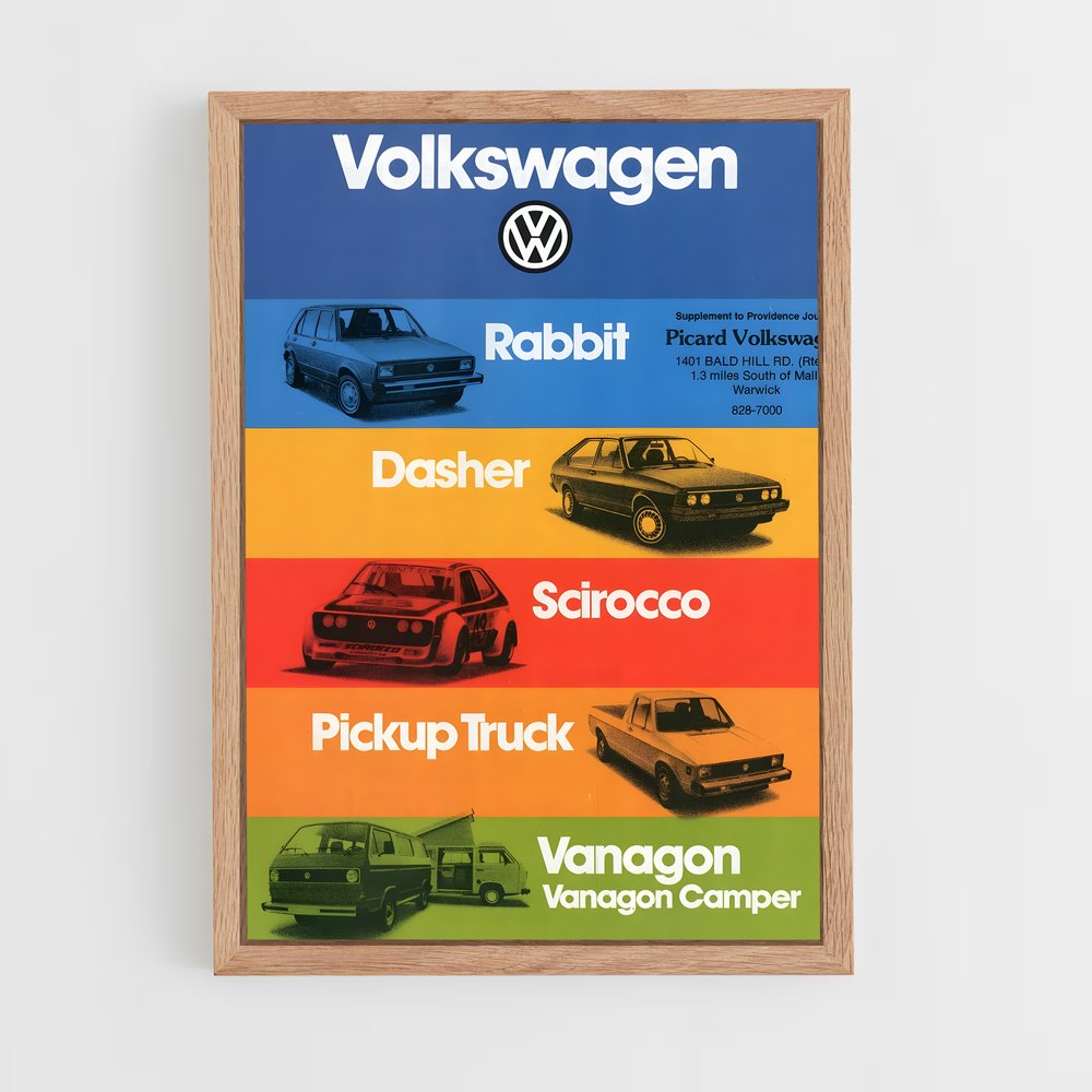 Poster Volkswagen Classic Collection (vue 4)