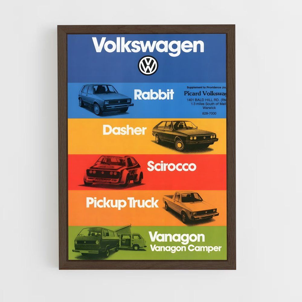 Poster Volkswagen Classic Collection (vue 5)