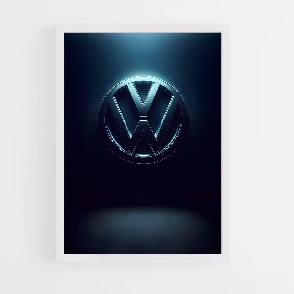 Poster VW Éclat – affiche Volkswagen (vue 3)