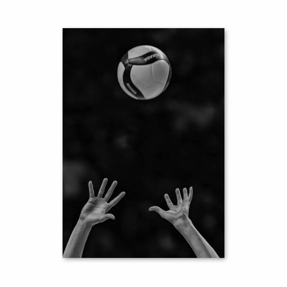 Poster Élan de Volley – affiche Volleyball