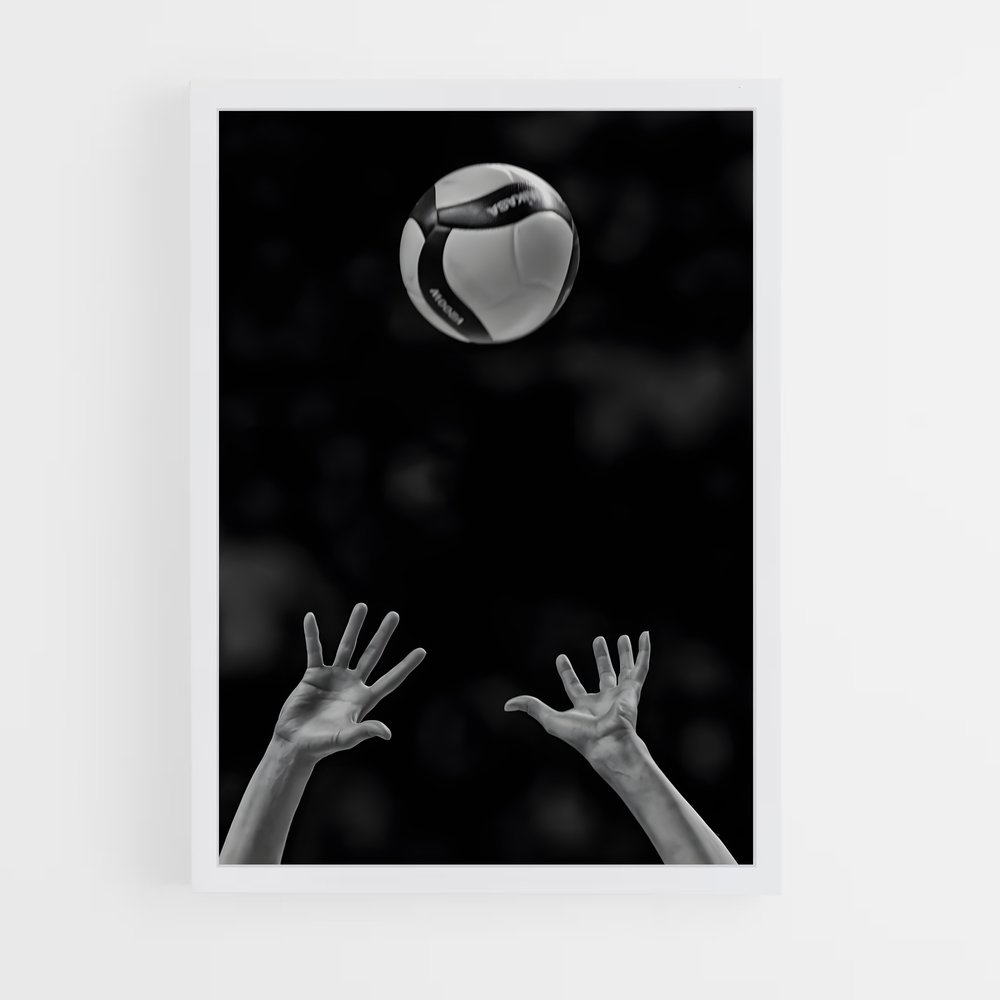 Poster Élan de Volley – affiche Volleyball (vue 3)