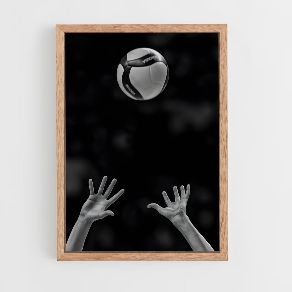Poster Élan de Volley – affiche Volleyball (vue 4)