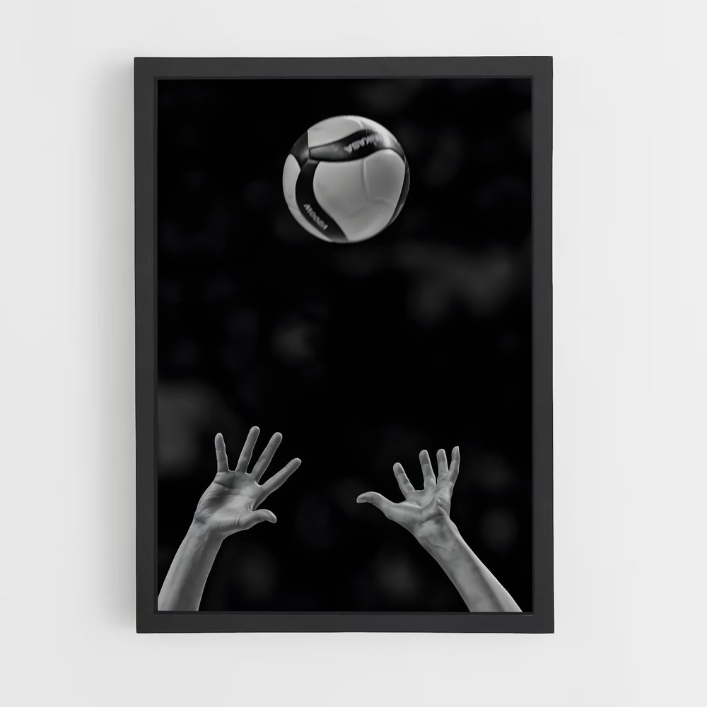 Poster Élan de Volley – affiche Volleyball (vue 2)