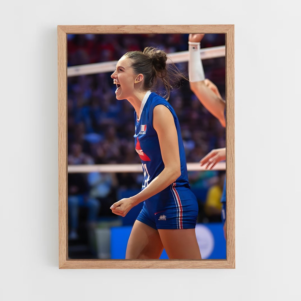 Poster Esprit Volley – affiche Volleyball (vue 4)