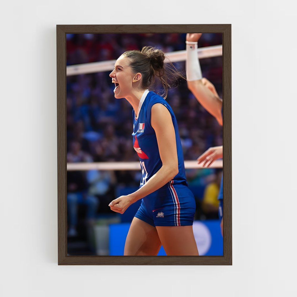 Poster Esprit Volley – affiche Volleyball (vue 5)