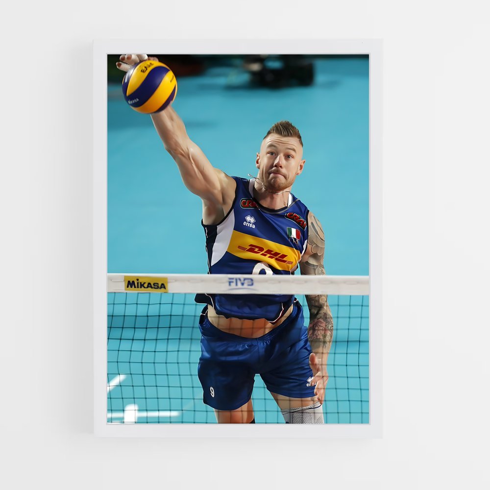 Poster Force Aérienne – affiche Volleyball (vue 3)