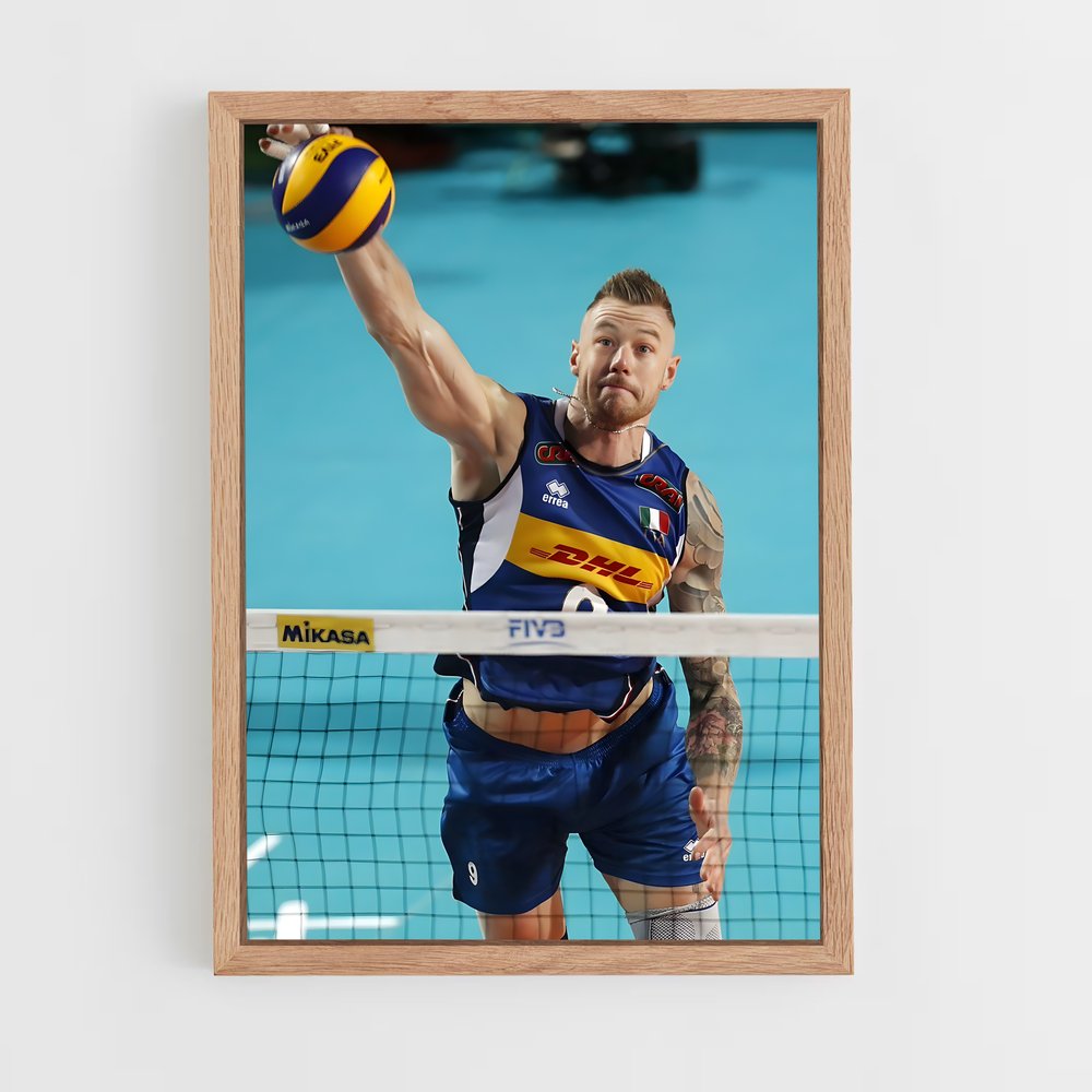 Poster Force Aérienne – affiche Volleyball (vue 4)