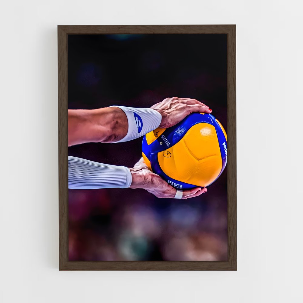 Poster Envolée Dynamique – affiche Volleyball (vue 5)
