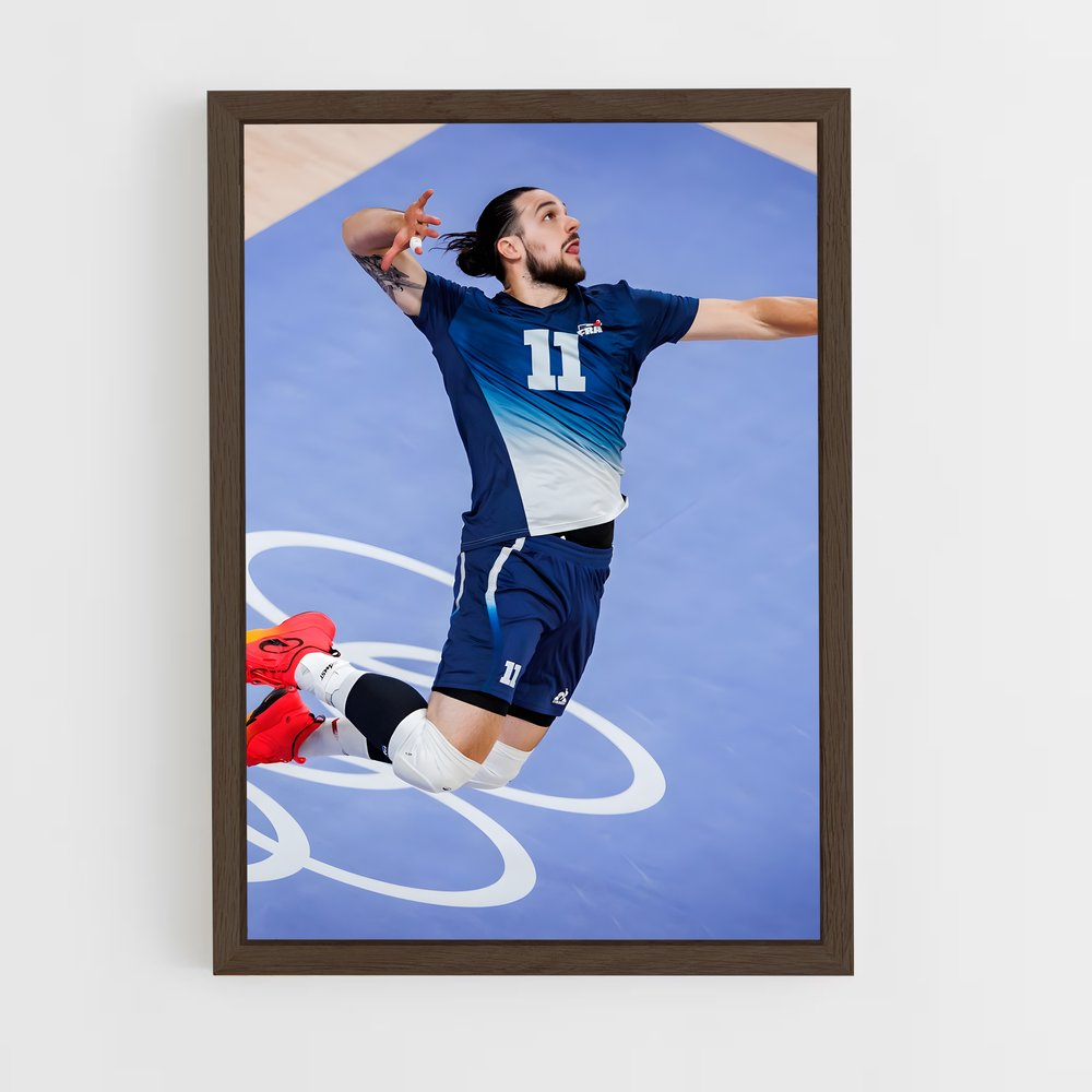 Poster Jump Serve – affiche Volleyball (vue 5)