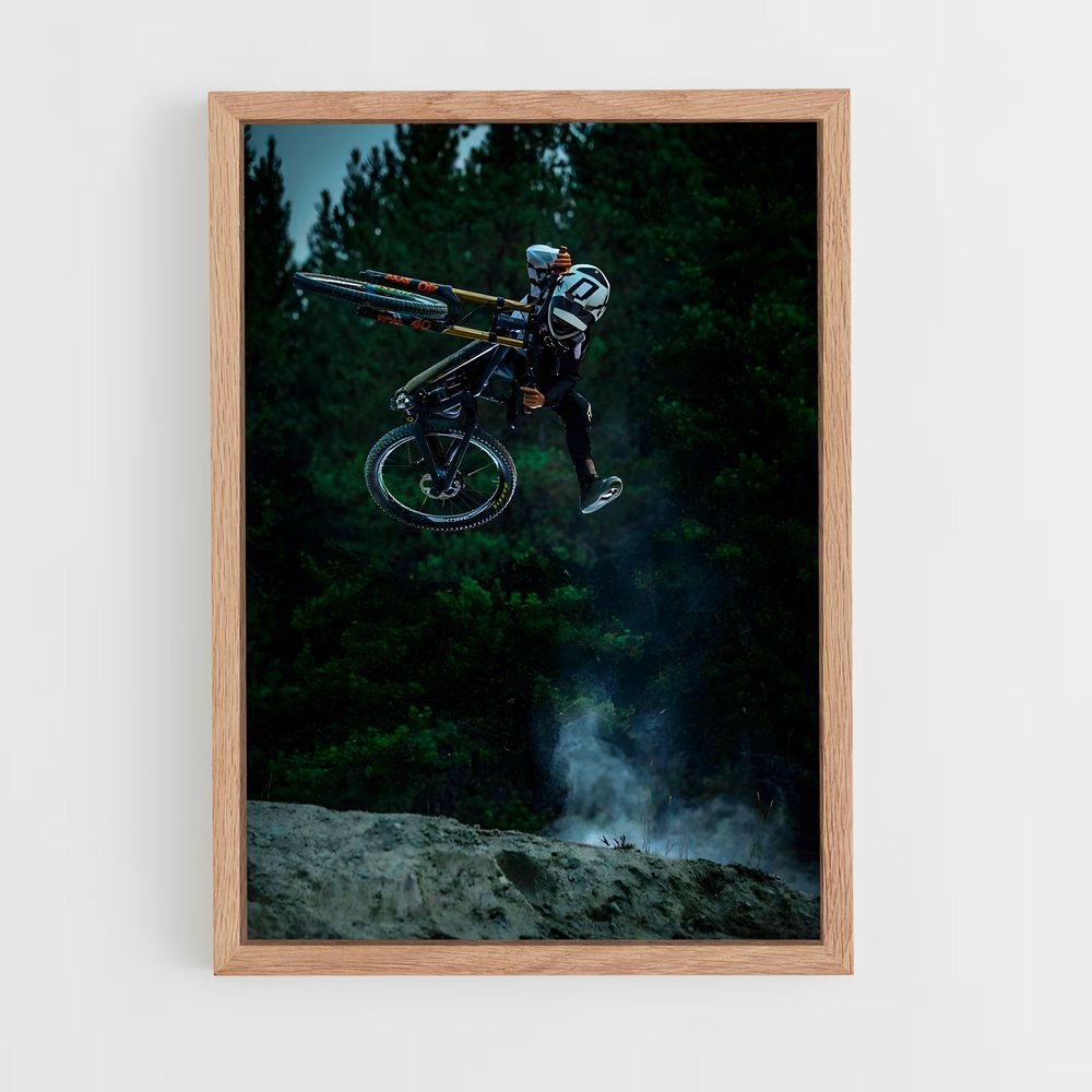 Poster Saut de VTT (vue 4)