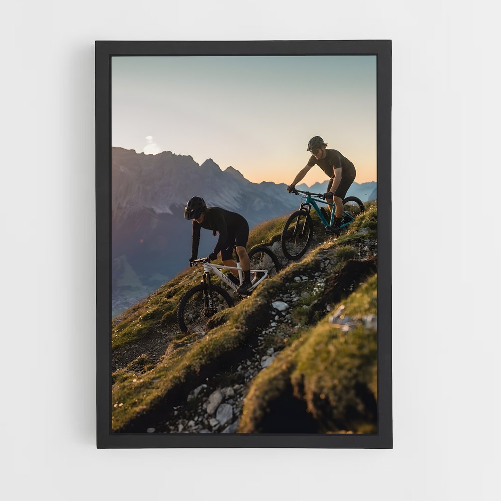 Poster Descente Alpine (vue 2)
