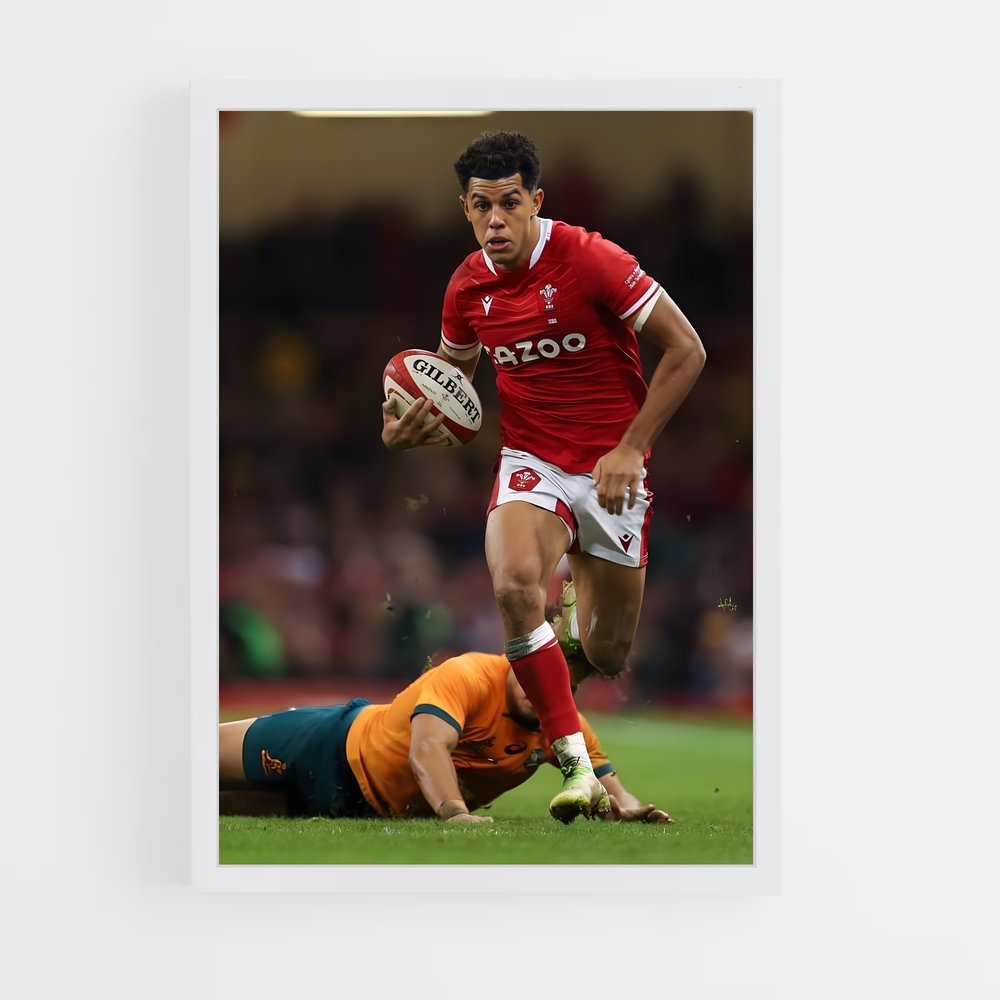 Poster Passion Rugby Pays de Galles (vue 3)