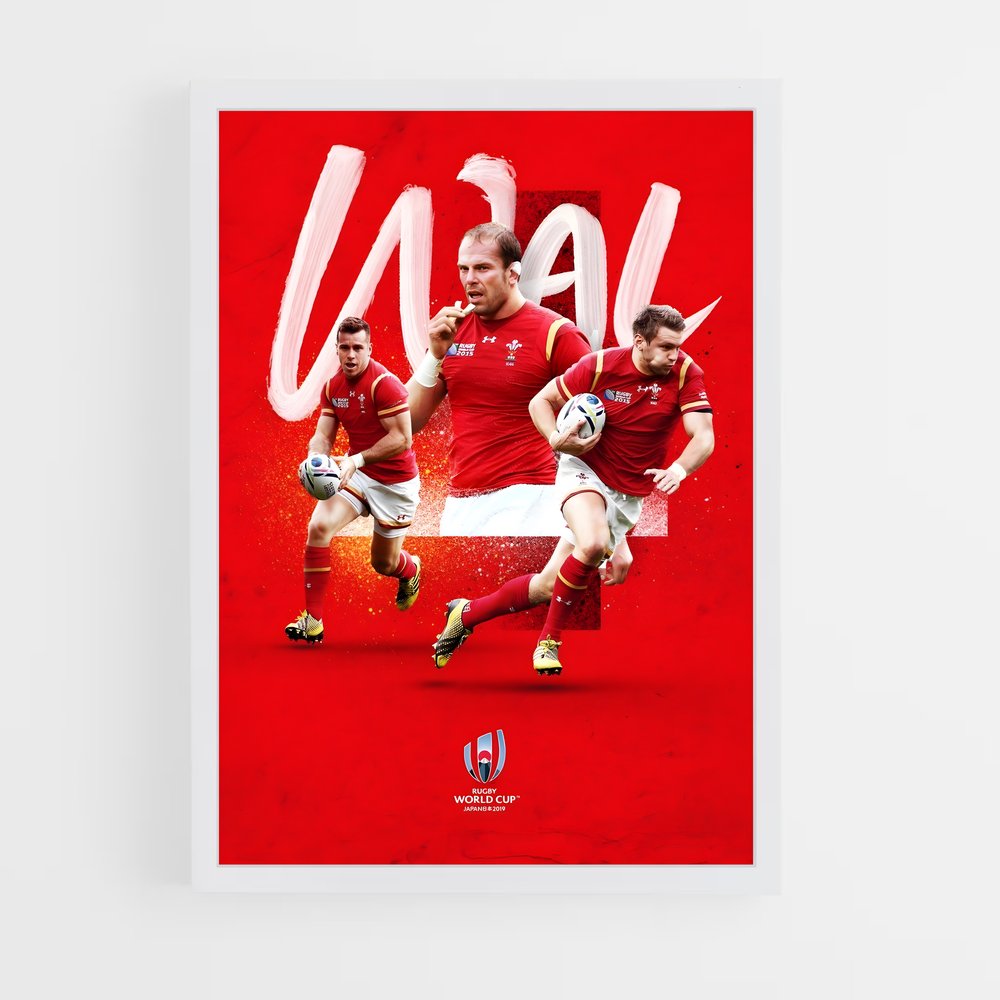 Poster Rugby Gallois Élan (vue 3)