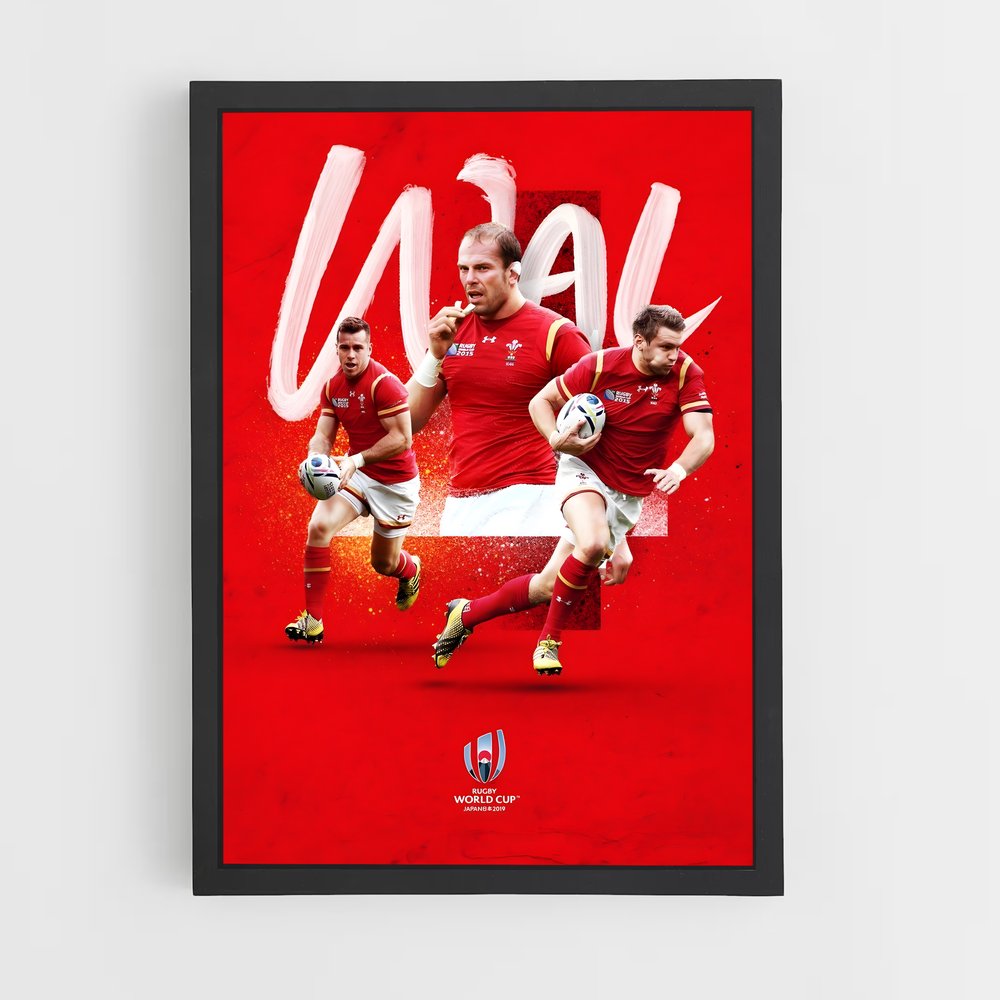 Poster Rugby Gallois Élan (vue 2)