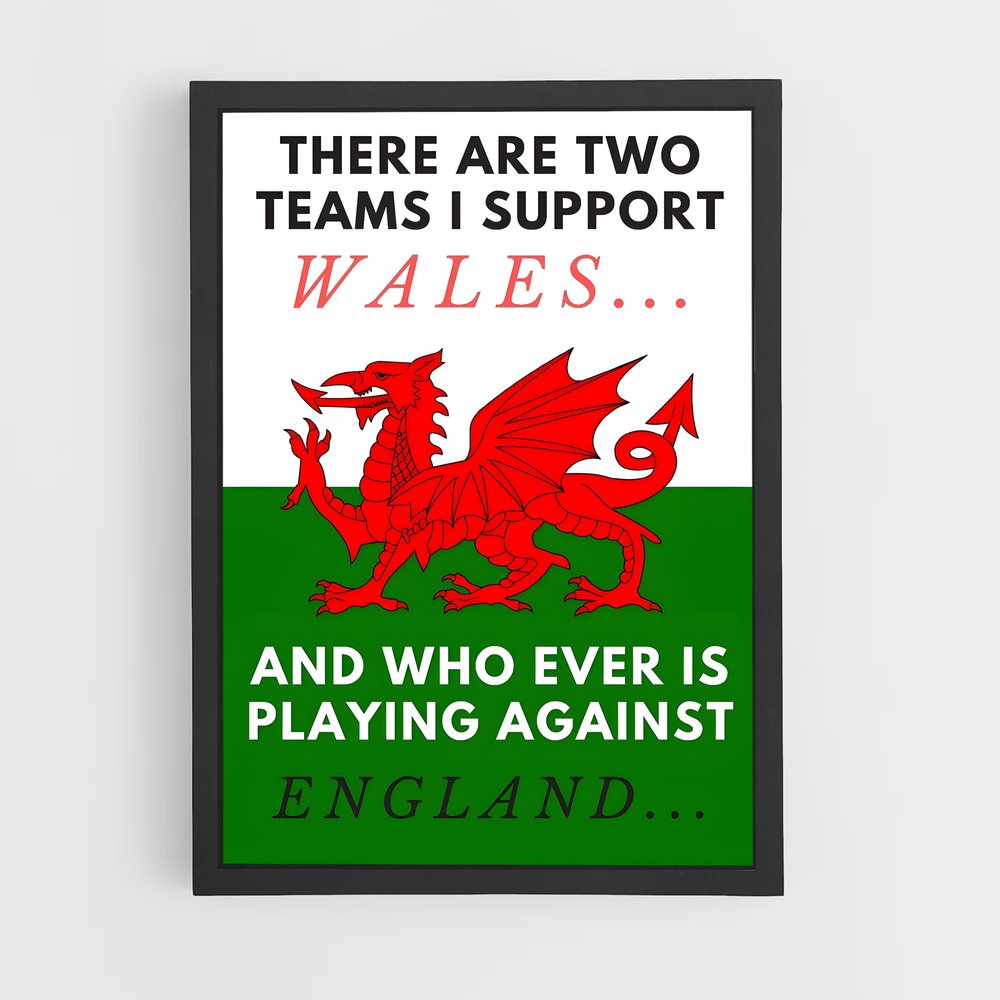 Poster Support Welsh Rugby (vue 2)
