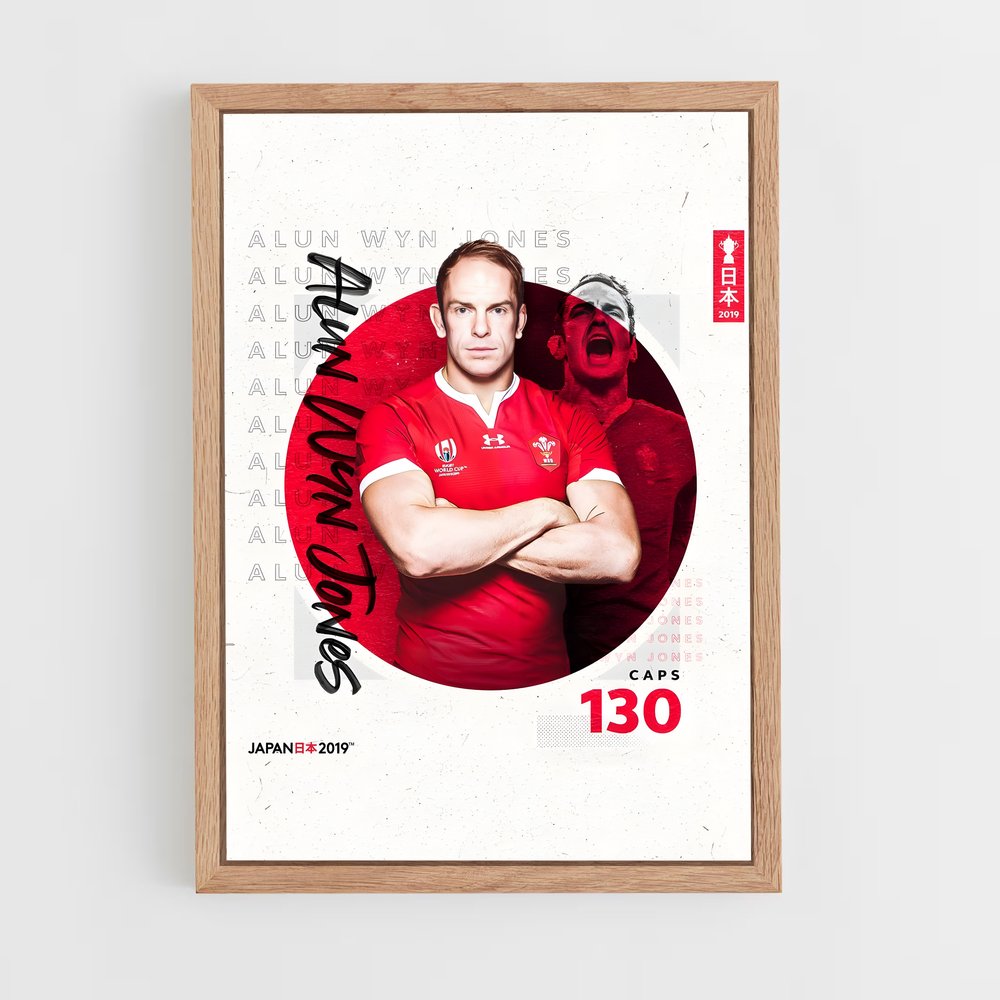 Poster Rugby Wales 130 (vue 4)
