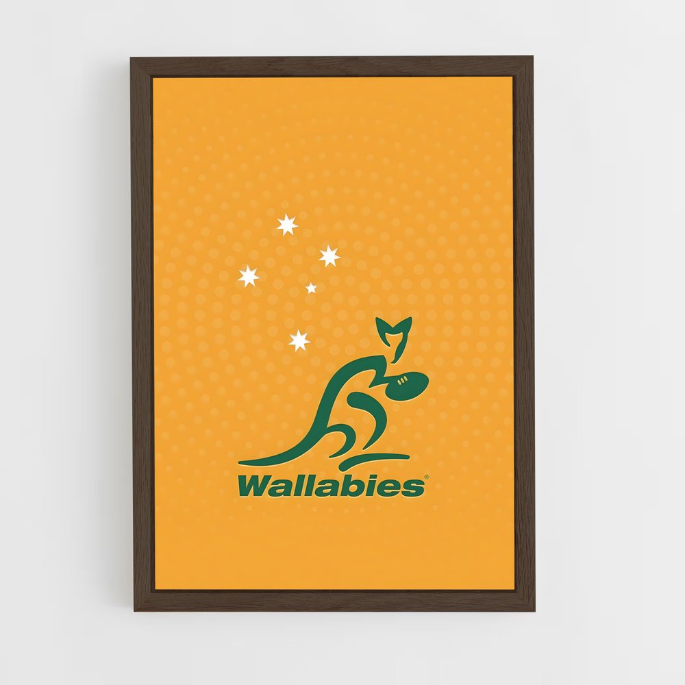 Poster Rugby Wallabies (vue 5)