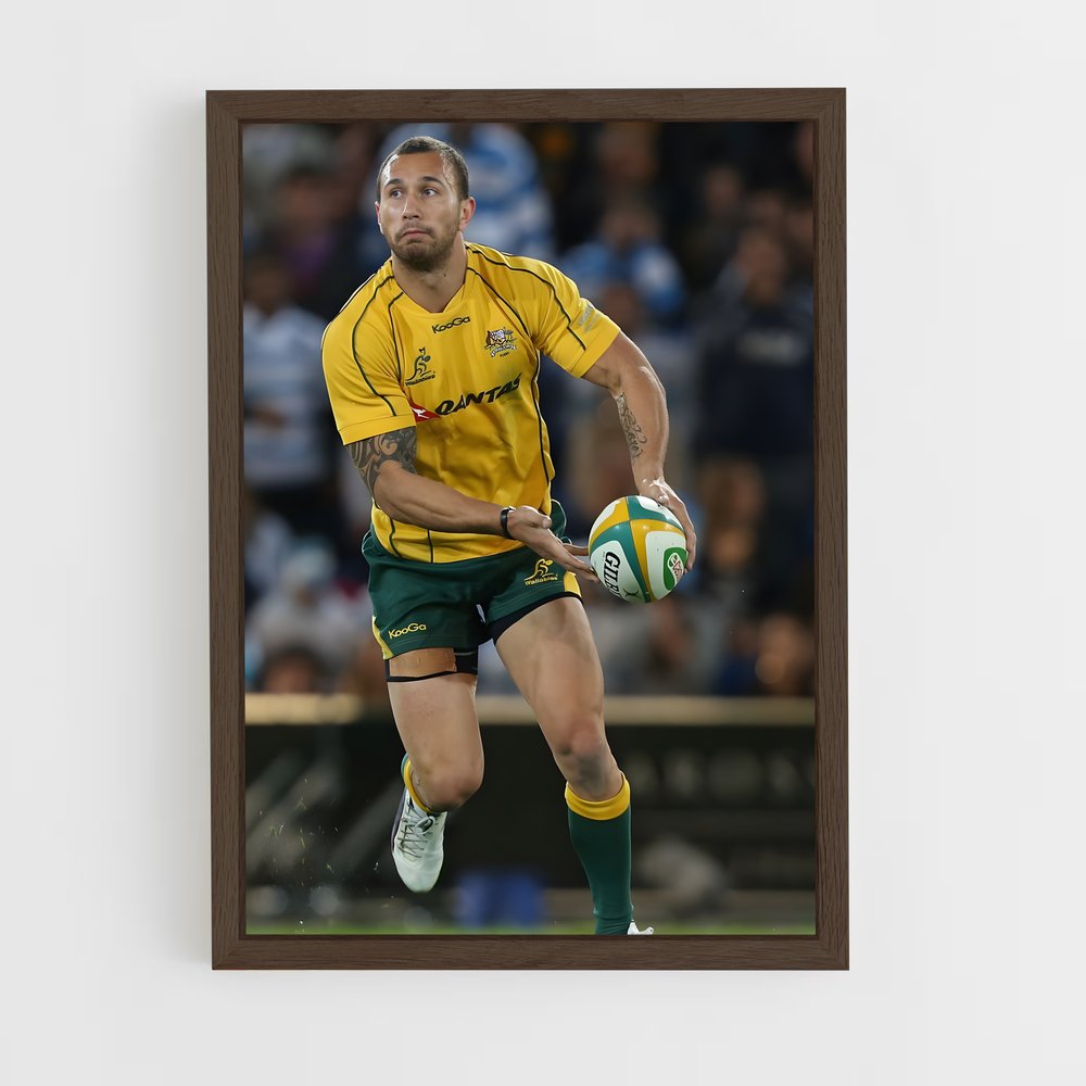 Poster Envolée Rugby (vue 5)
