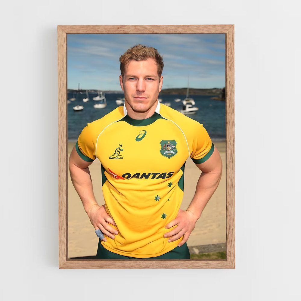 Poster Rugby Australien (vue 4)