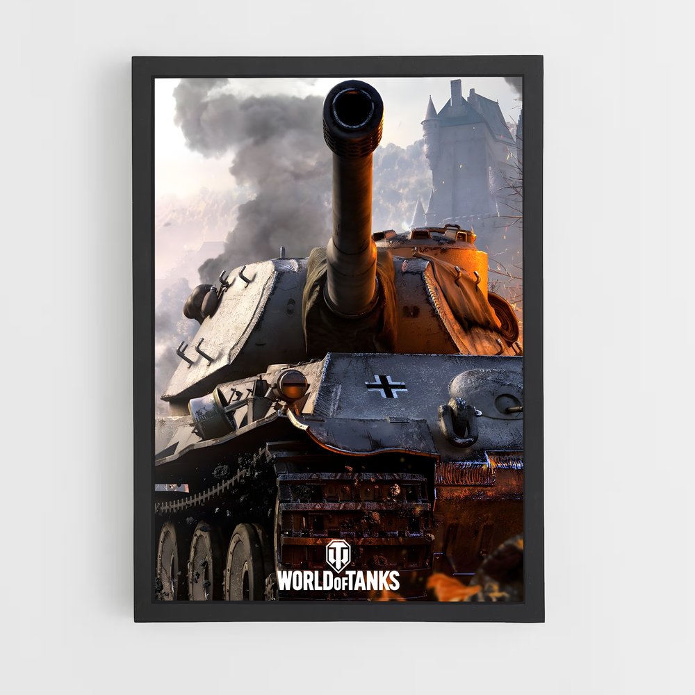 Poster WOT – affiche World Of Tanks (vue 2)