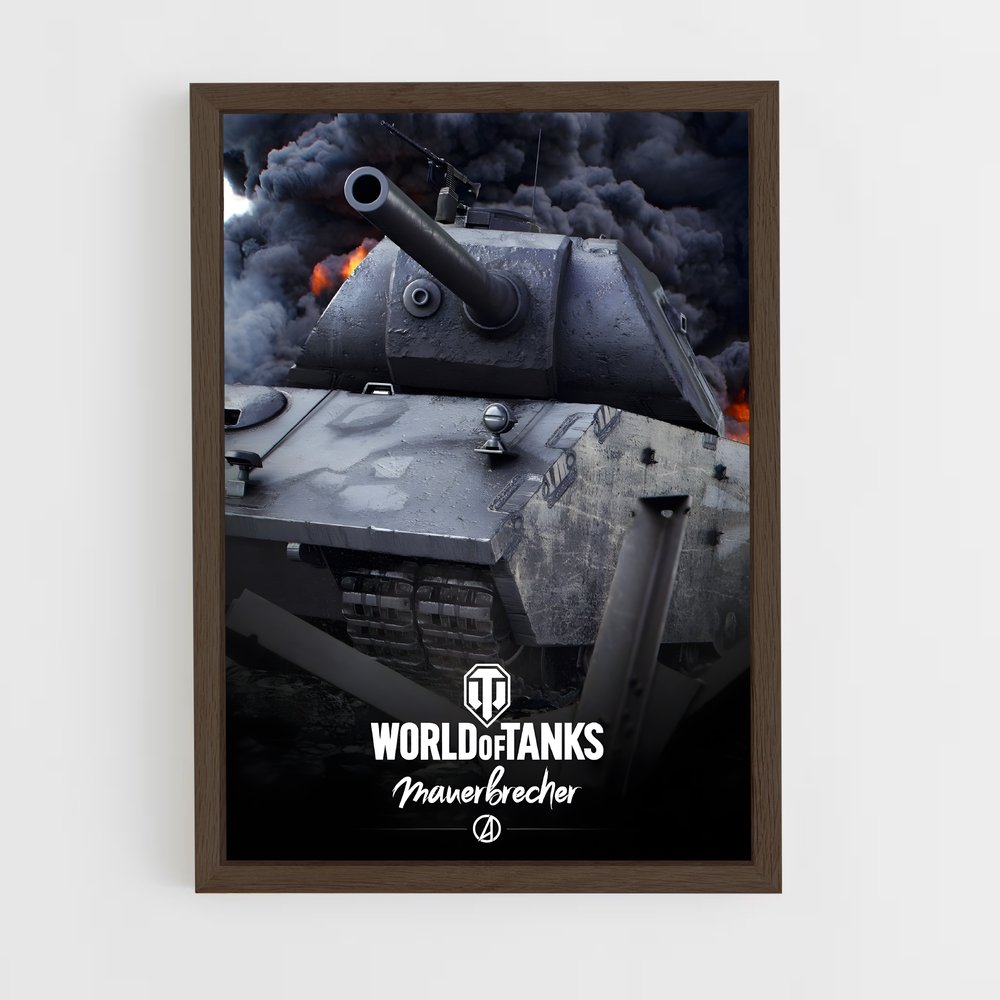 Poster Word of Tanks Fumée – affiche World Of Tanks (vue 5)