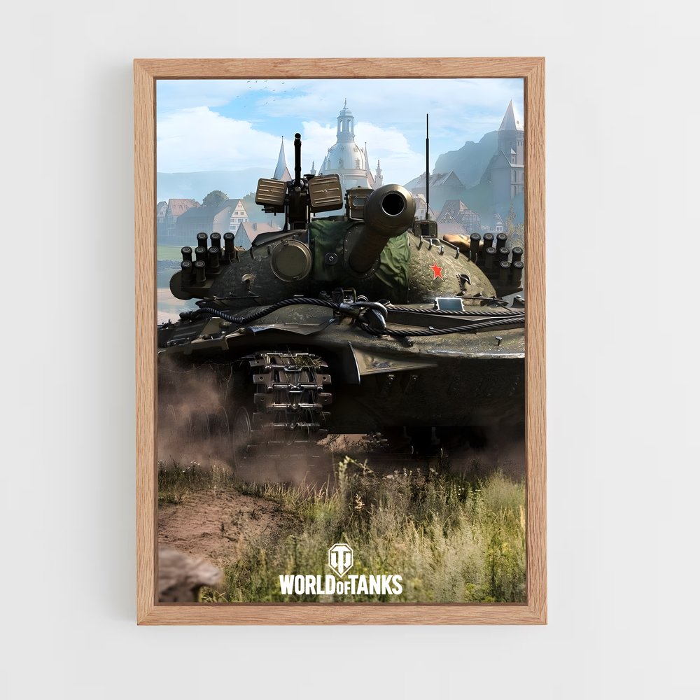 Poster WOT Canon – affiche World Of Tanks (vue 4)