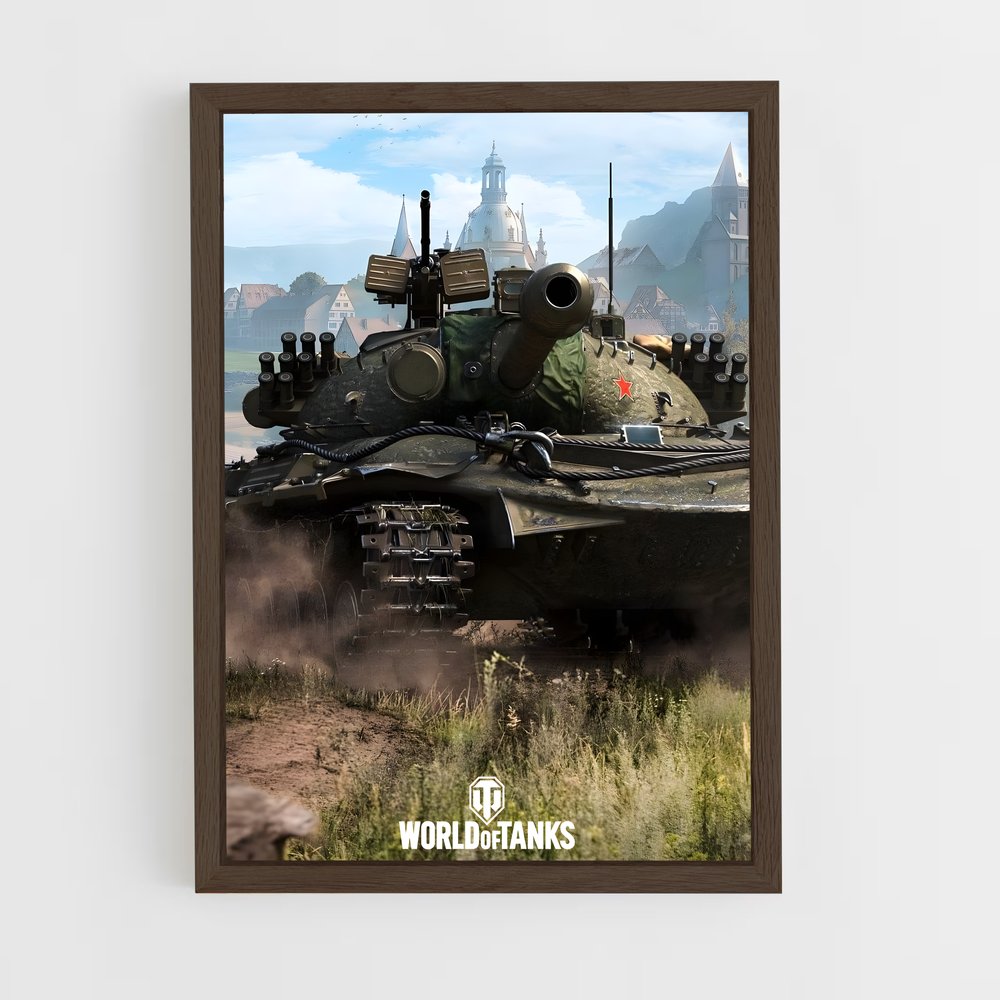 Poster WOT Canon – affiche World Of Tanks (vue 5)