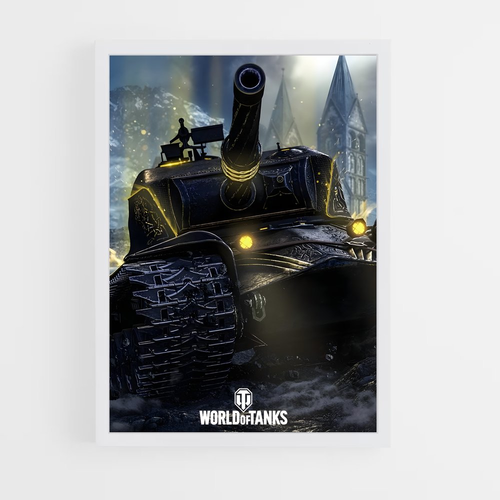 Poster World of Tanks Néon (vue 3)