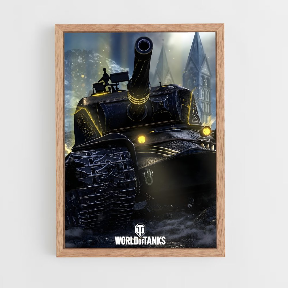 Poster World of Tanks Néon (vue 4)