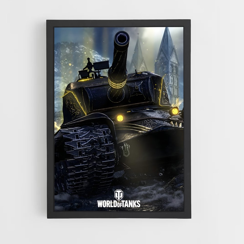 Poster World of Tanks Néon (vue 2)