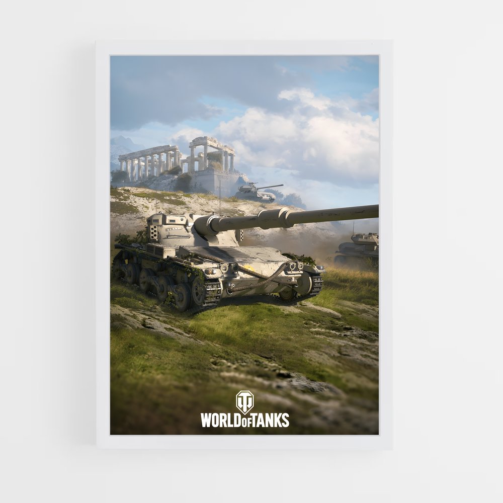 Poster Bataille Tank – affiche World Of Tanks (vue 3)