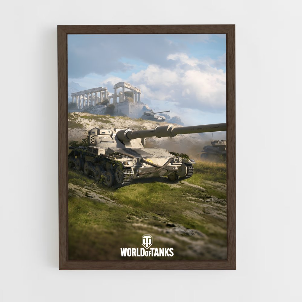 Poster Bataille Tank – affiche World Of Tanks (vue 5)