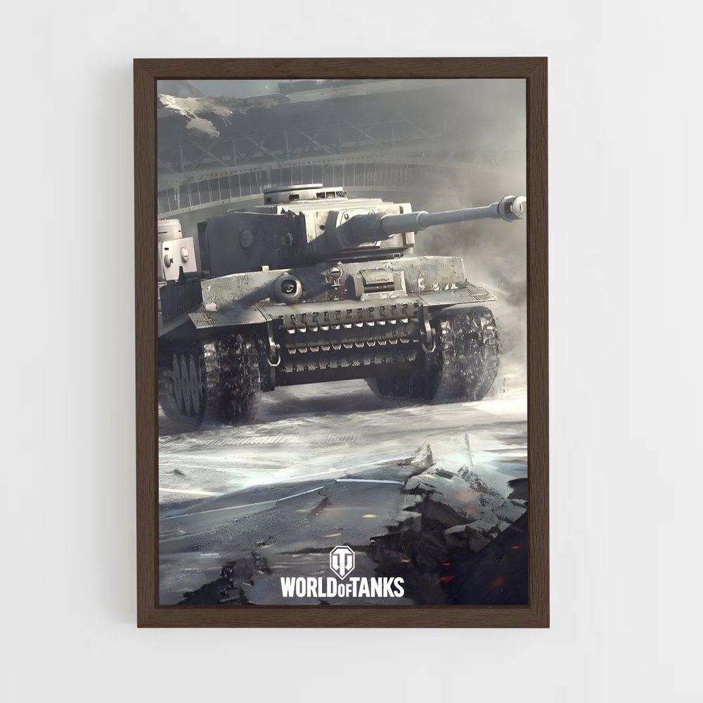 Poster World of Tanks Gris (vue 5)