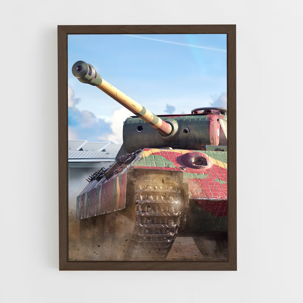 Poster World of Tanks Camo Rose (vue 5)