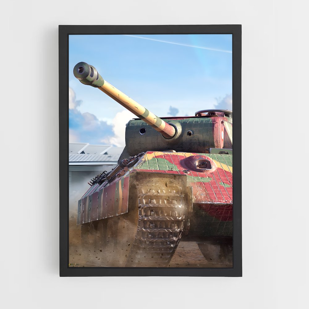 Poster World of Tanks Camo Rose (vue 2)