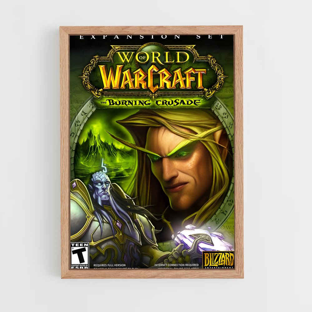 Poster World of Warcraft Burning Crusade (vue 4)