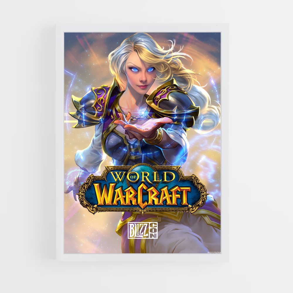 Poster World of Warcraft MMORPG (vue 3)