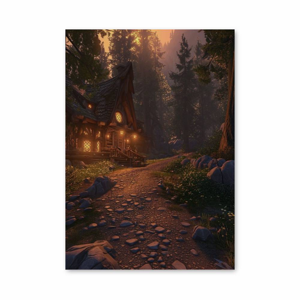 Poster Word of Warcraft Forêt – affiche World of Warcraft