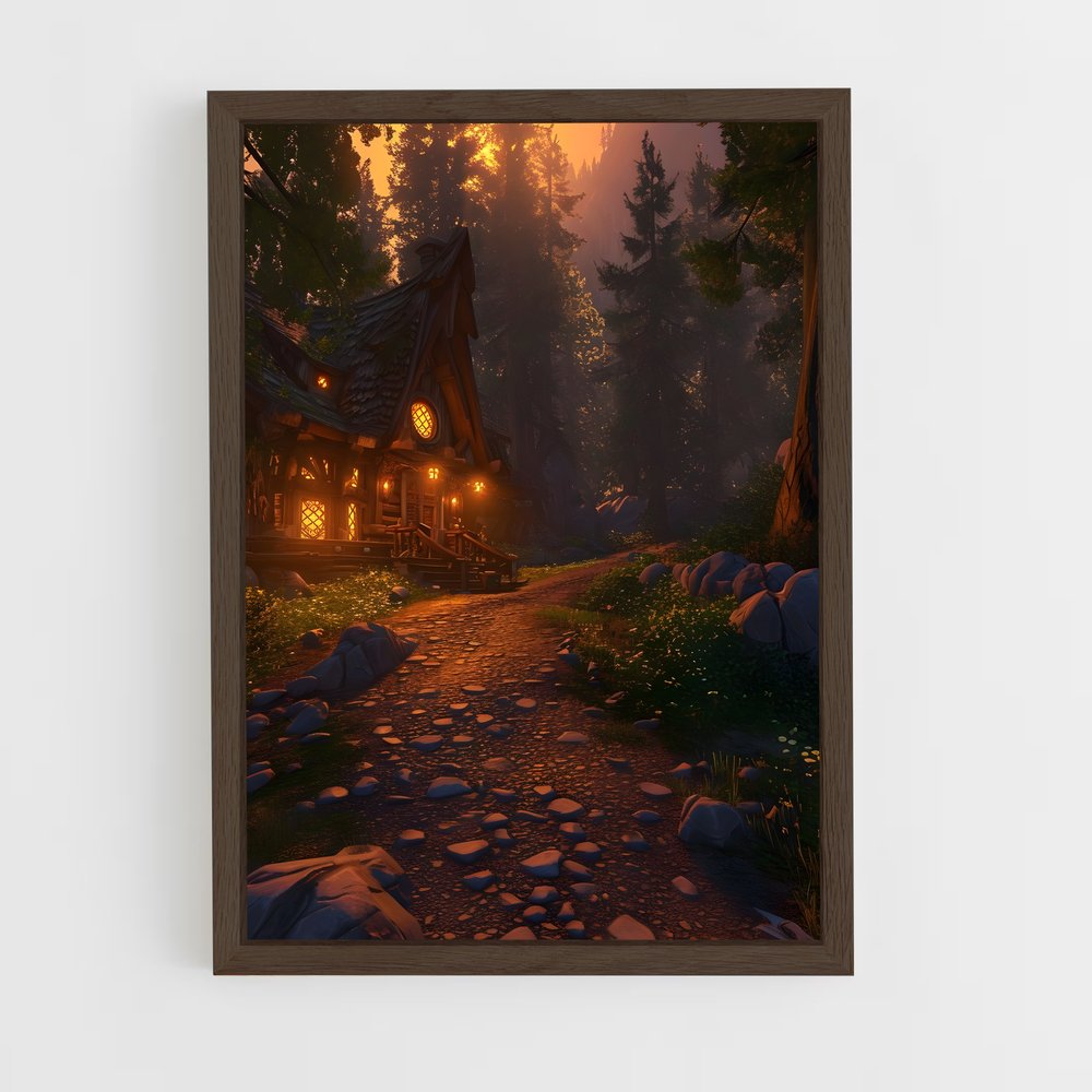 Poster Word of Warcraft Forêt – affiche World of Warcraft (vue 5)