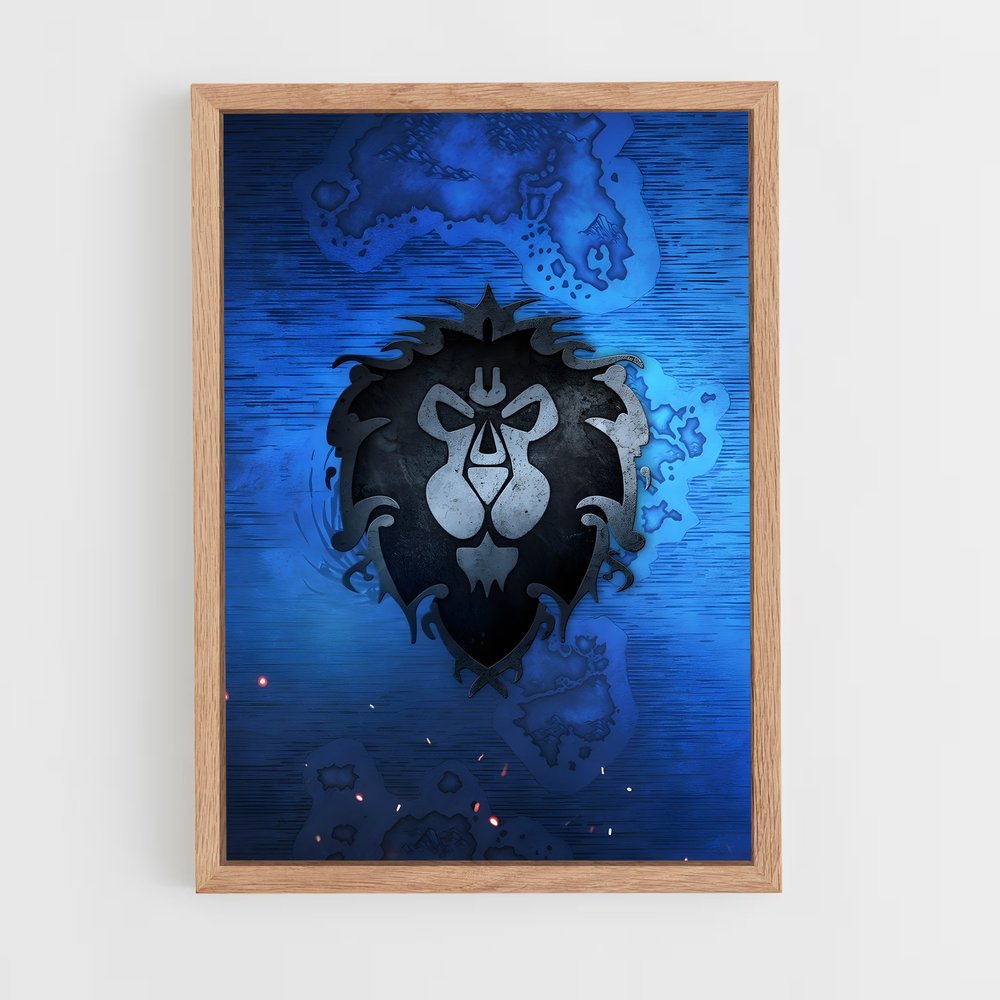 Poster Alliance – affiche World of Warcraft (vue 4)