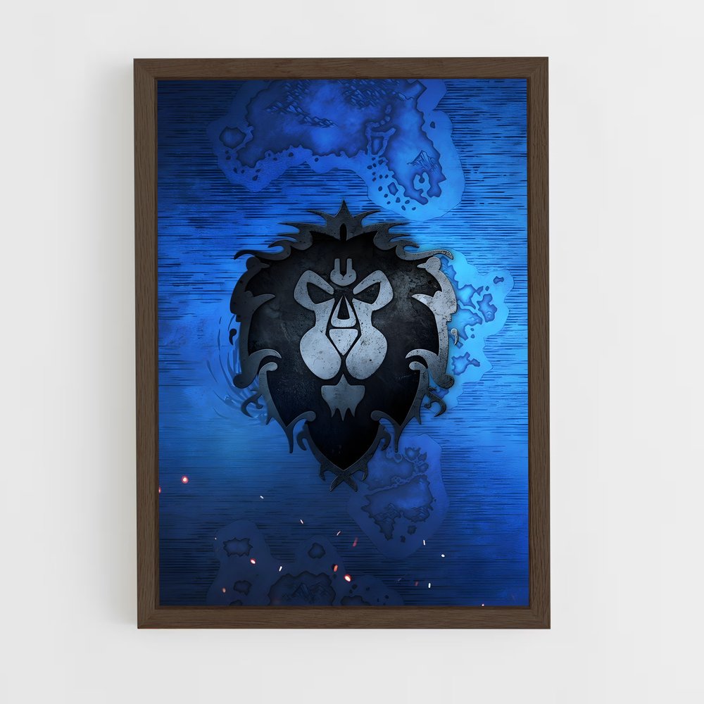 Poster Alliance – affiche World of Warcraft (vue 5)
