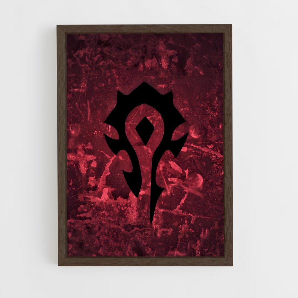 Poster Horde – affiche World of Warcraft (vue 5)