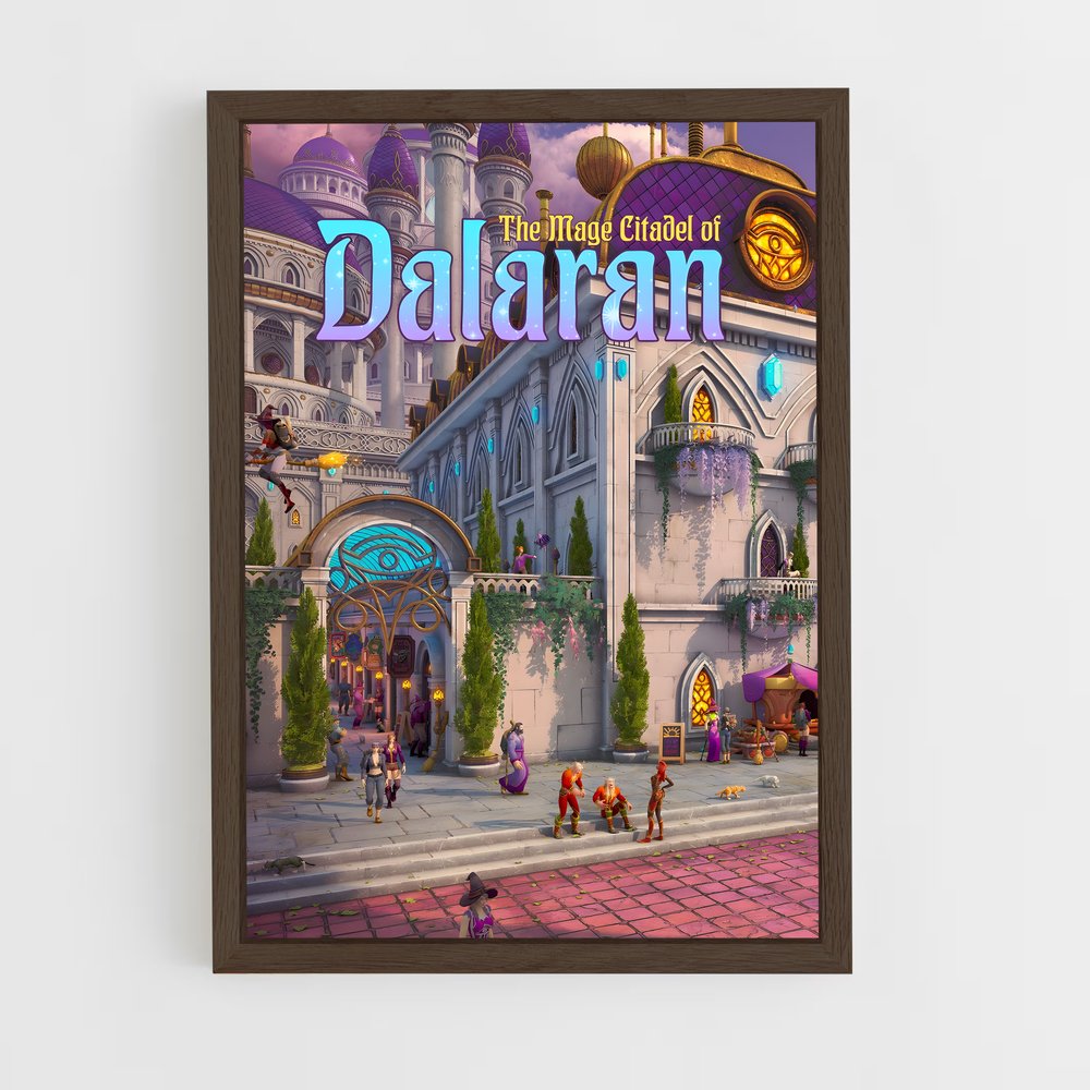 Poster Dalaran – affiche World of Warcraft (vue 5)