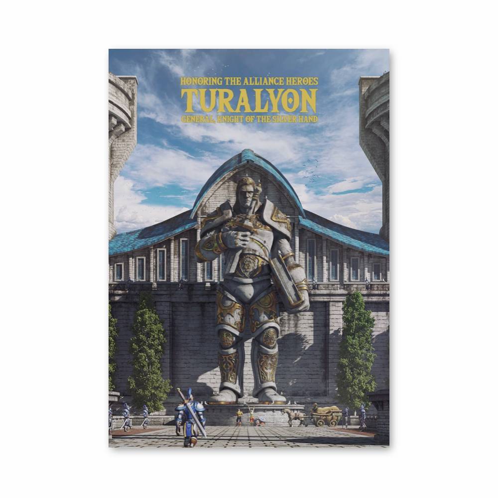 Poster Turalyon – affiche World of Warcraft