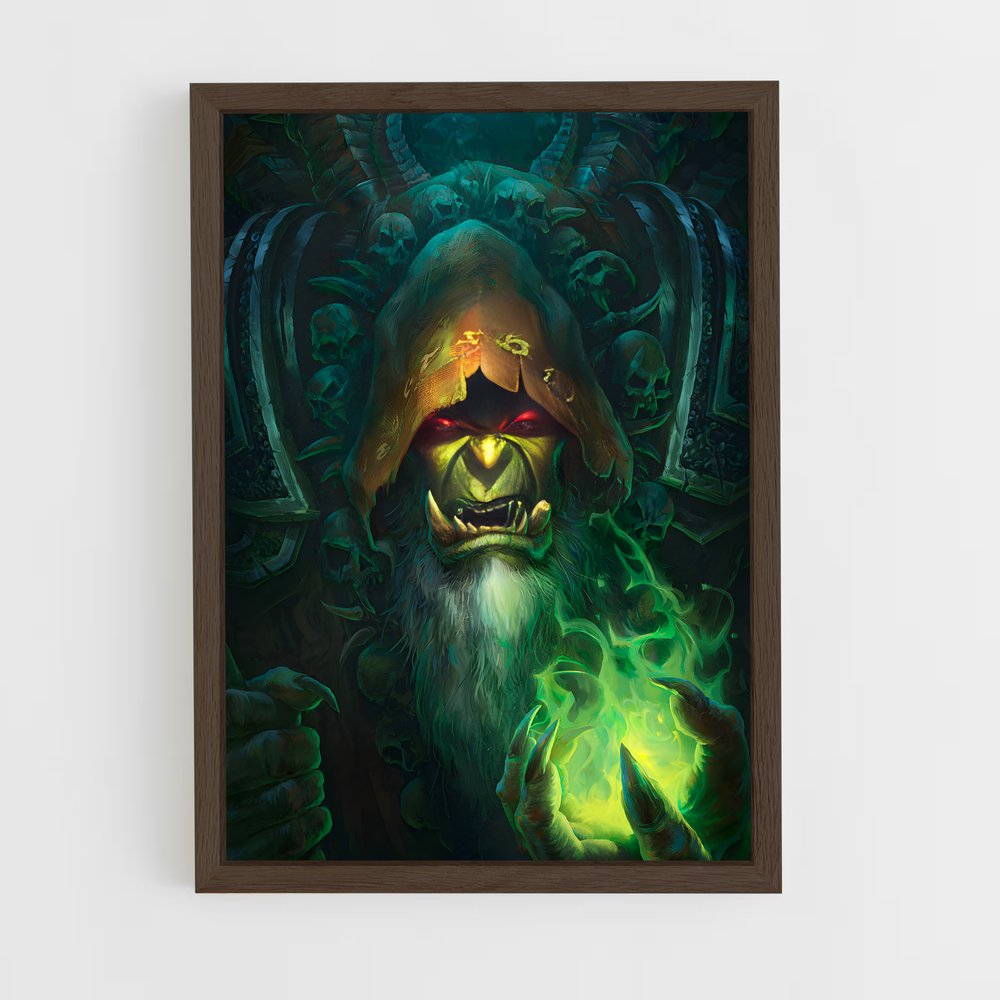 Poster World of Warcraft Orc (vue 5)