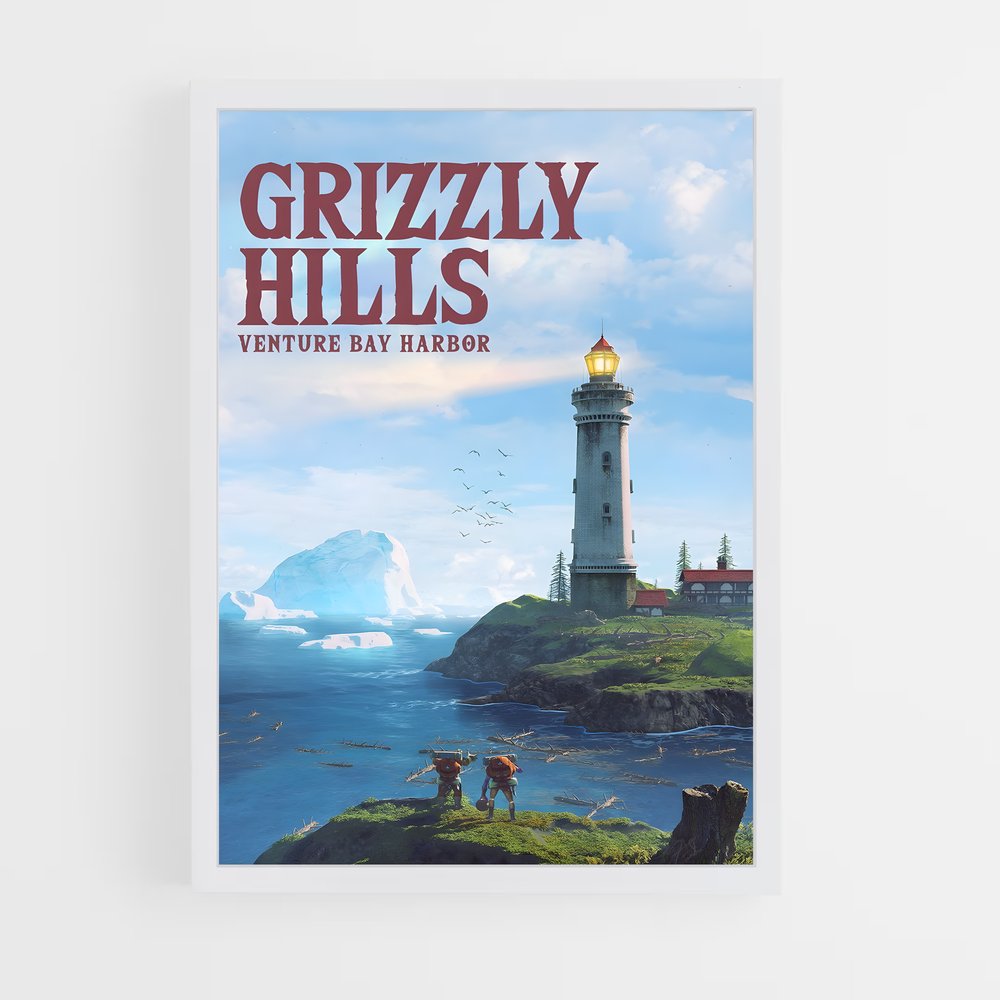 Poster Grizzly Hills – affiche World of Warcraft (vue 3)