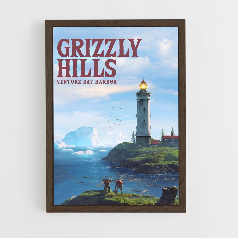 Poster Grizzly Hills – affiche World of Warcraft (vue 5)