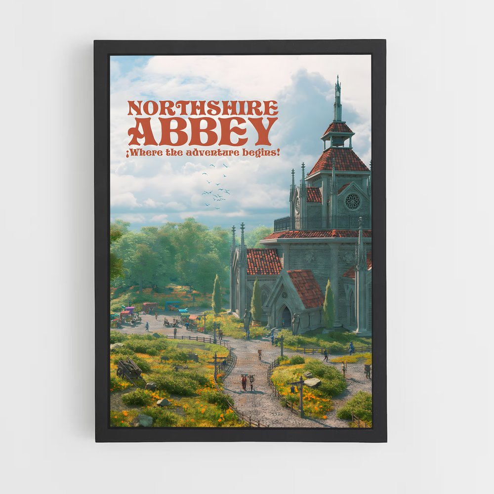 Poster Northshire Abbey – affiche World of Warcraft (vue 2)